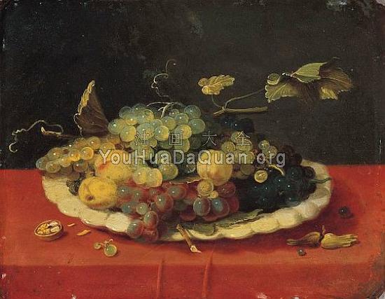 Still-Life with Fruit - 简·凡·凯塞尔